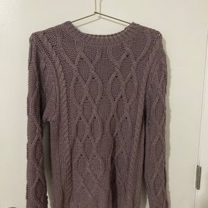 Purple sweater